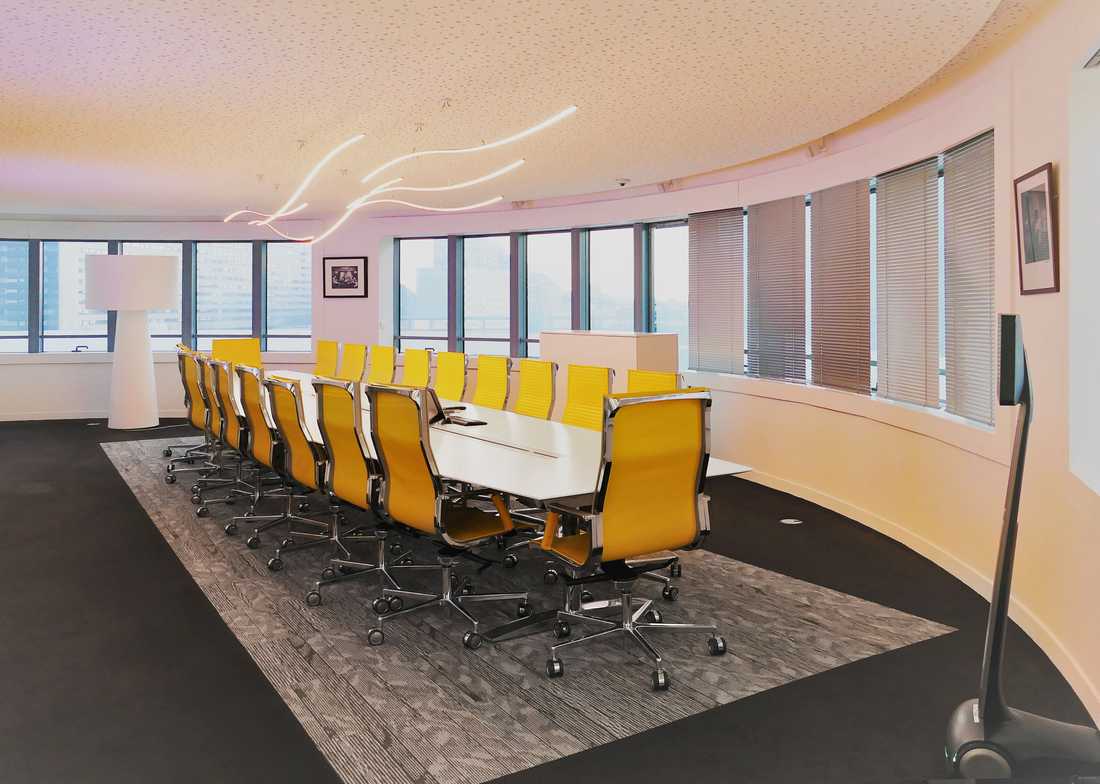 Salle du conseil aménagée par un architecte à Strasbourg