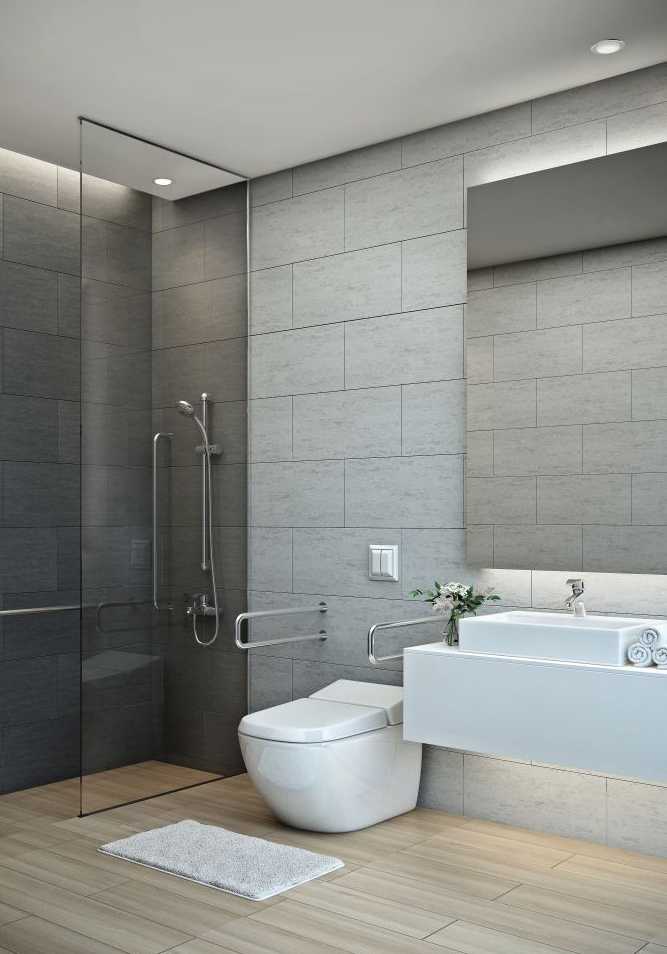 Un architecte à Strasbourg aménage une salle de bain adaptée aux personnes en situation de handicap