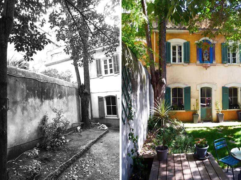 Rénovation d'un jardin de ville