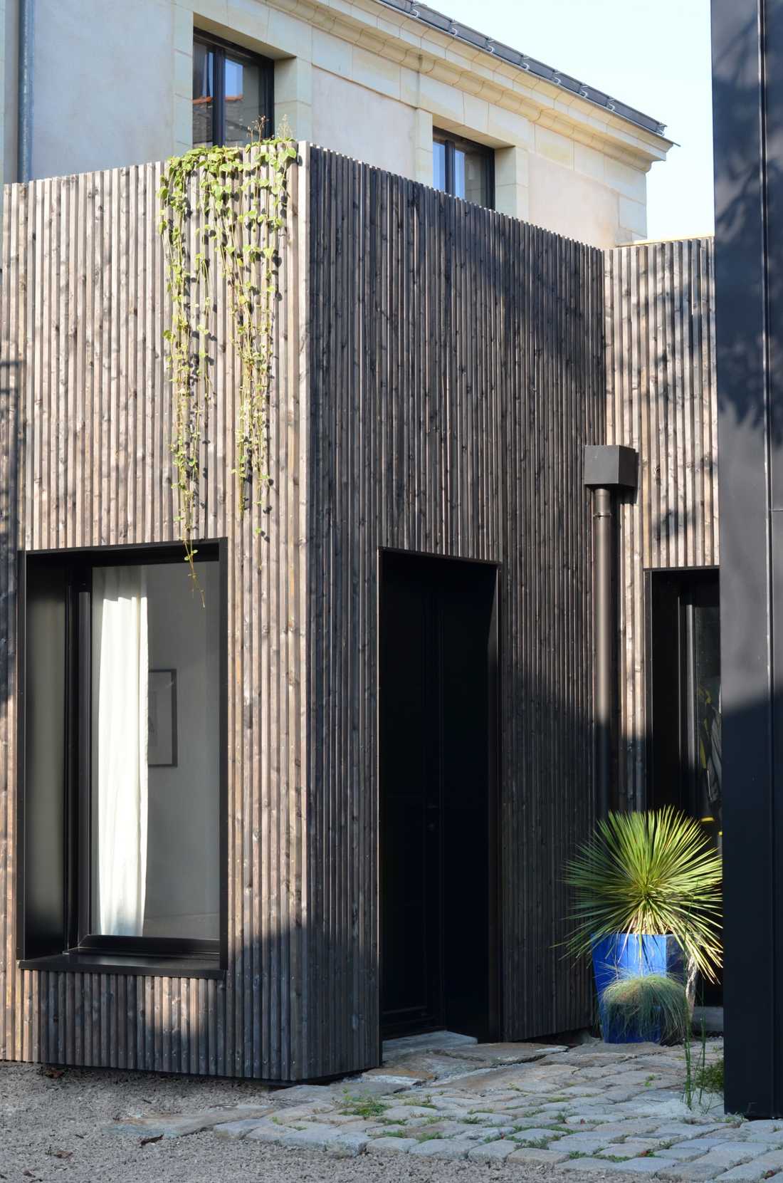 Extension d'une maison ancienne réalisé par un architecte à Strasbourg