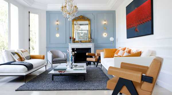 Avant - aprés d'une réalisation d'un architecte d'intérieur à Strasbourg dans un appartement haussmannien