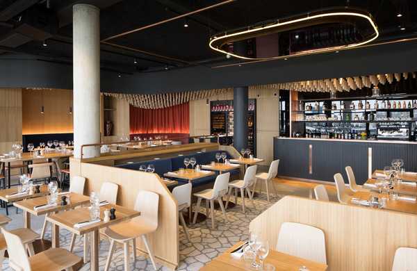 Aménagement restaurant bistronomique par un architecte d'intérieur à Strasbourg