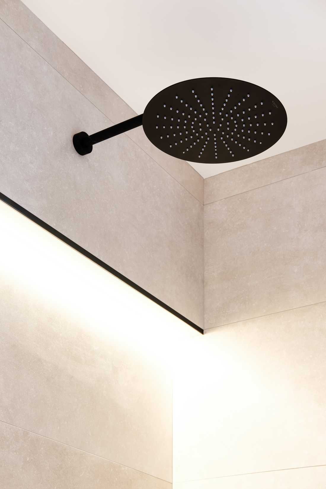 Douche sur-mesure conçu par un architecte en Alsace