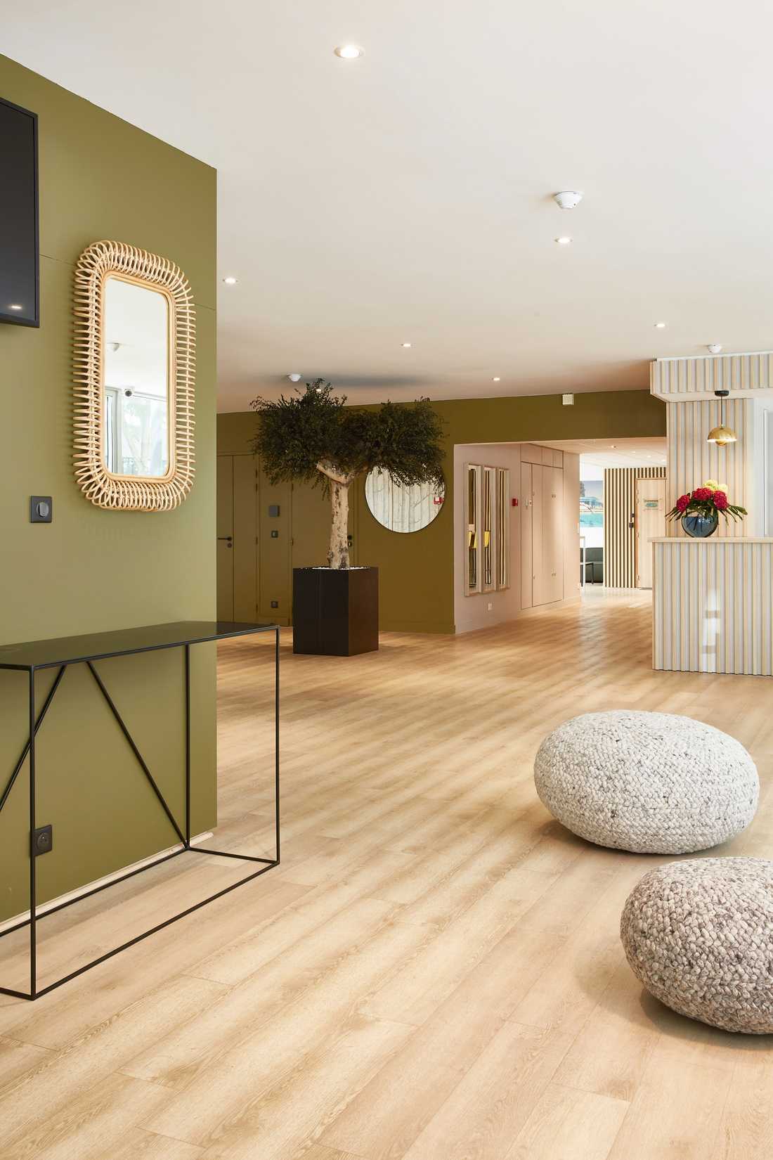 Hall d'accueil de bureaux à Strasbourg