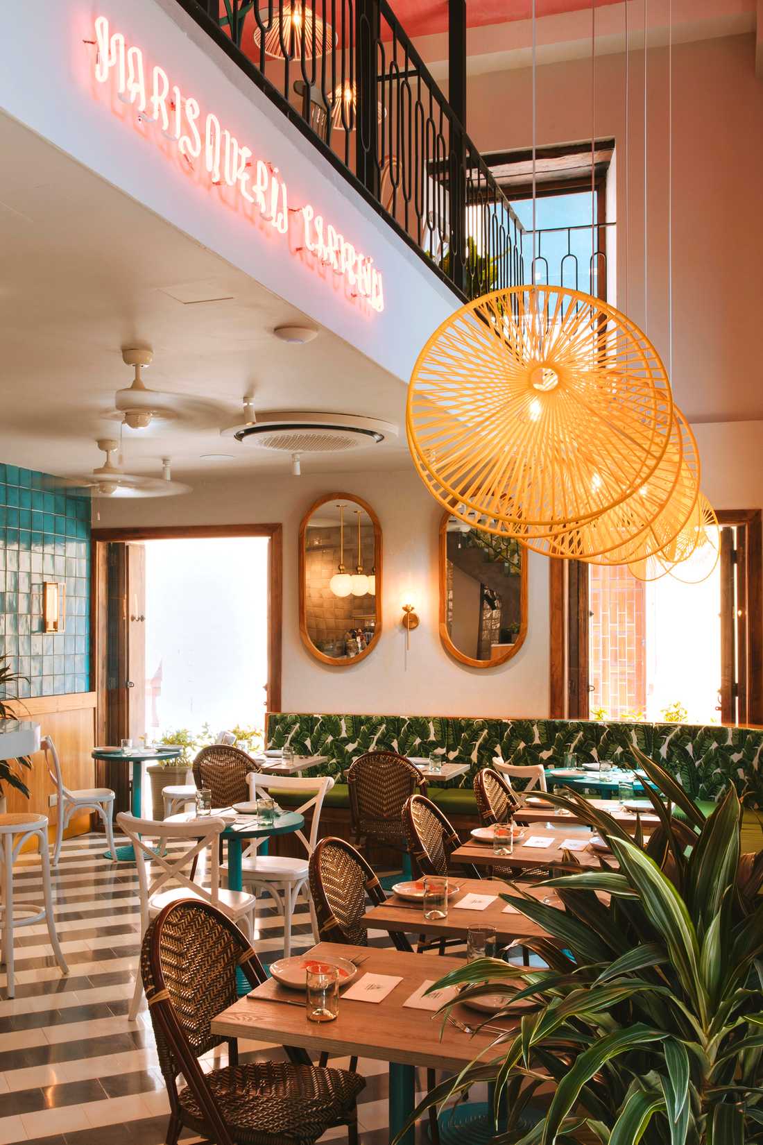 Rénovation intérieur d'un restaurant sud-americain à Strasbourg par un architecte