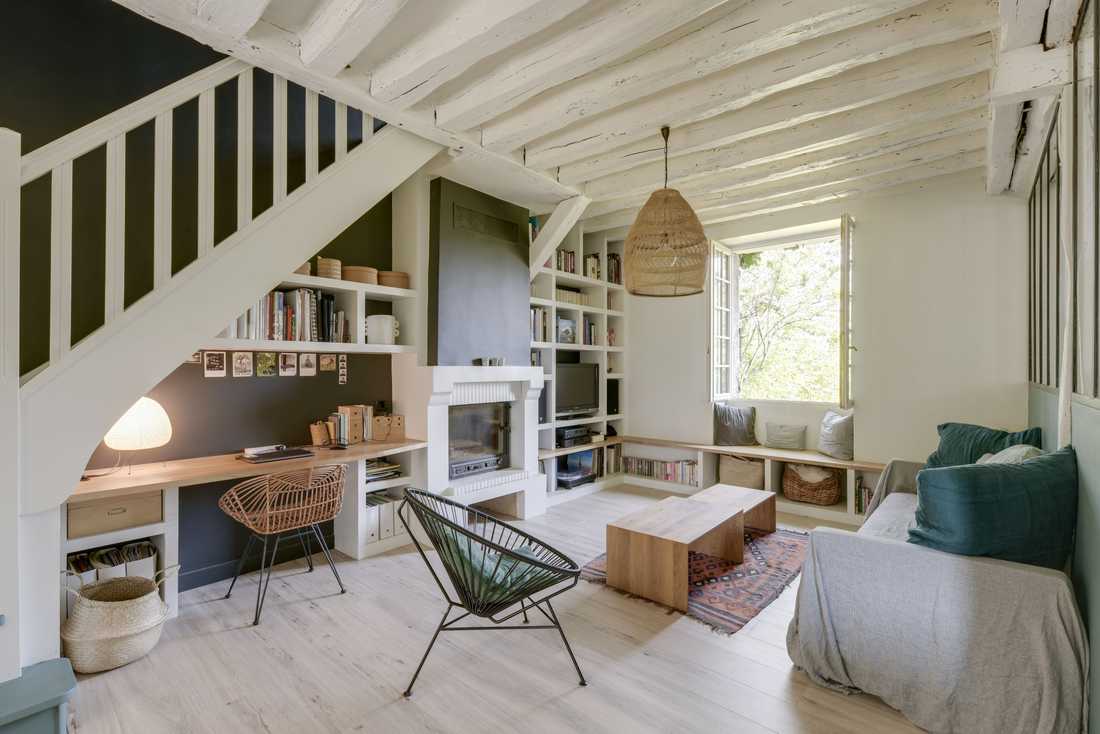 Rénovation du RDC d'une maison par un architecte d'interieur à Strasbourg