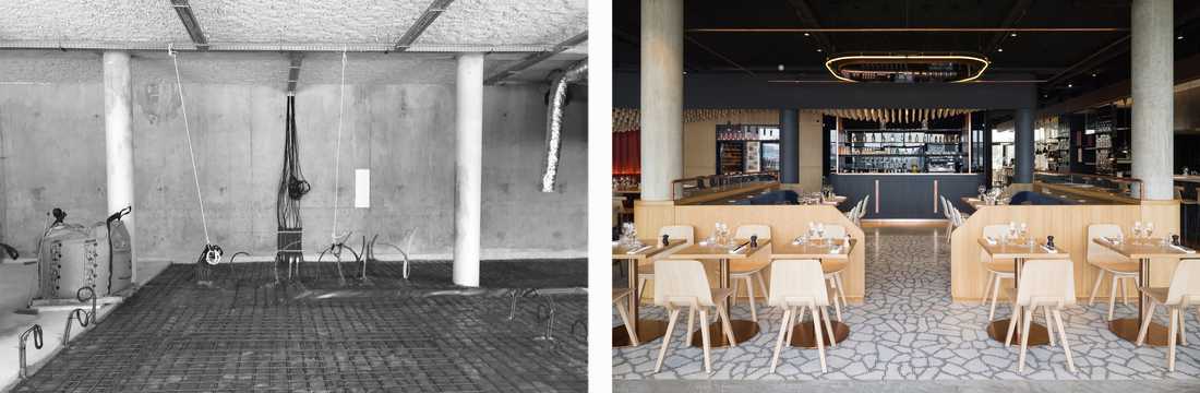 Avant-après : Aménagement d'un restaurant par un architecte intérieur à Strasbourg