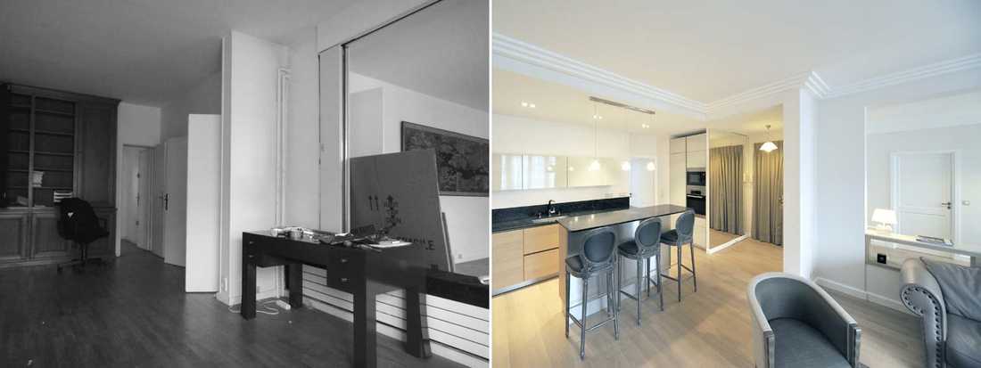 Un architecte d’intérieur aménage un ancien bureau en appartement d’habitation à Strasbourg