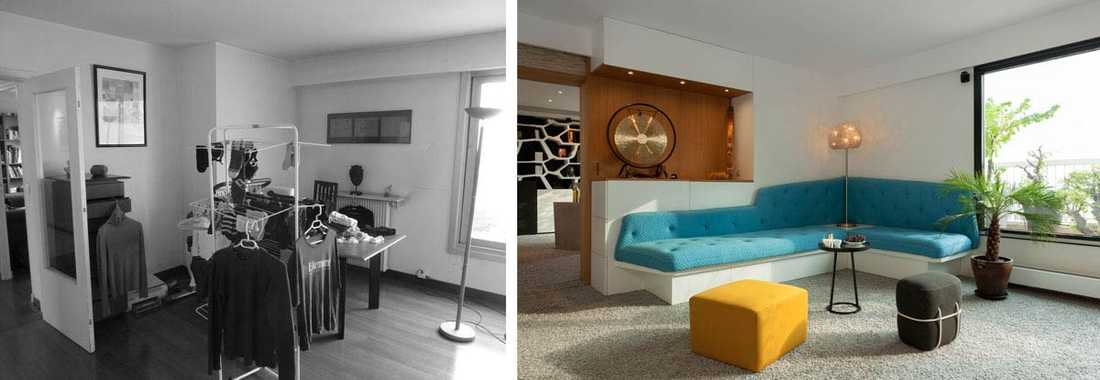 Aménagement d'un salon par un décorateur d'intérieur en Alsace