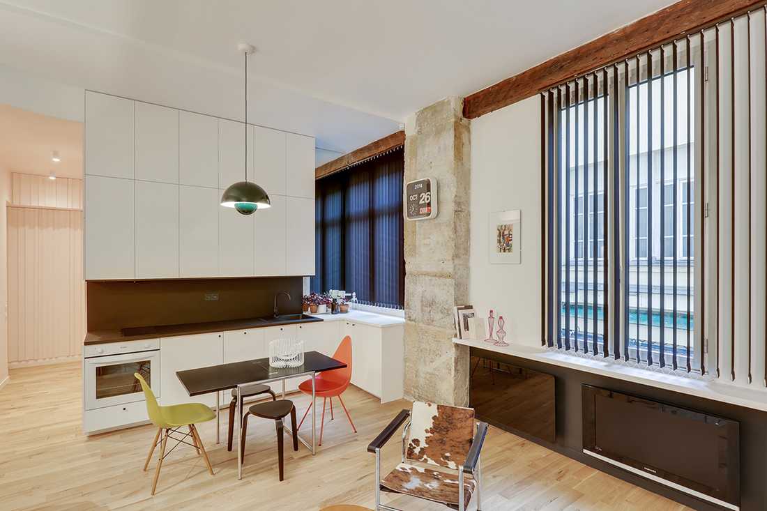cuisine-ouverte-amenage-architecte-interieur à Strasbourg