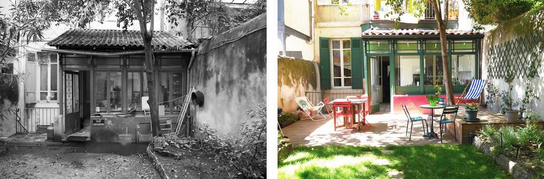 Rénovation du jardin d'une maison à Strasbourg