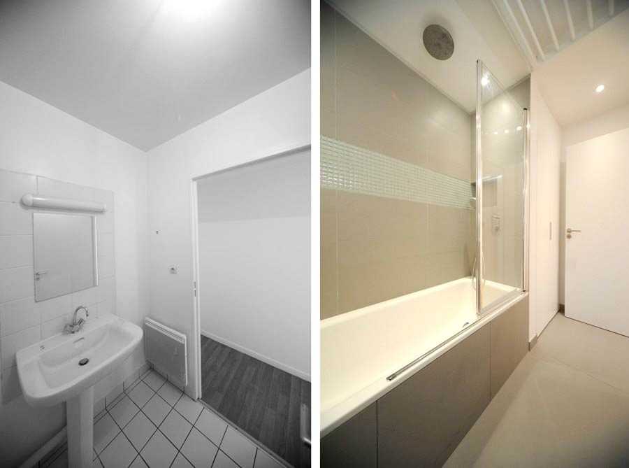 Architecture d'intérieur d'une salle de bain à Strasbourg