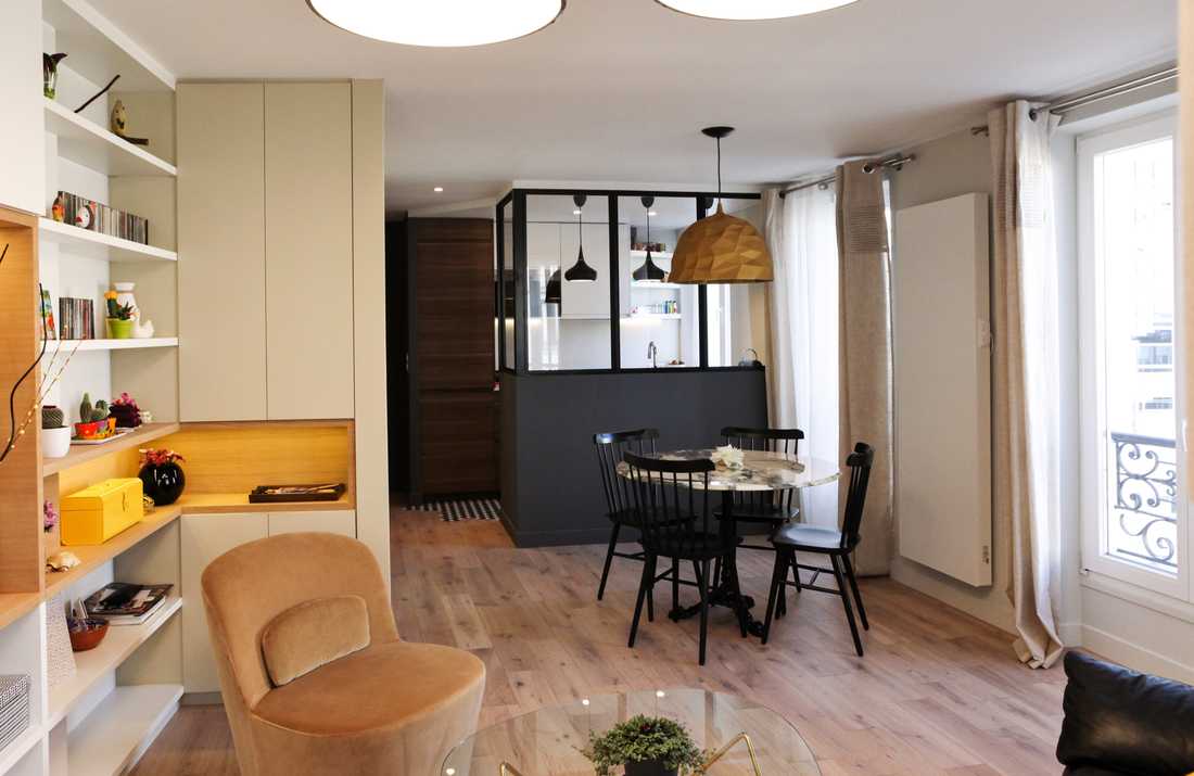 Modernisation d'un duplex 50m² par un architecte d'intérieur à Strasbourg