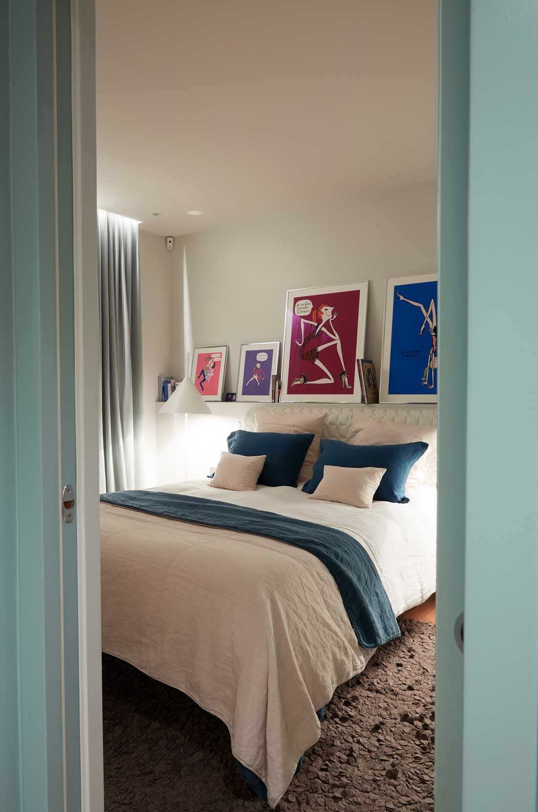 Décoration d'une chambre parentale par un architecte-décorateur à Strasbourg