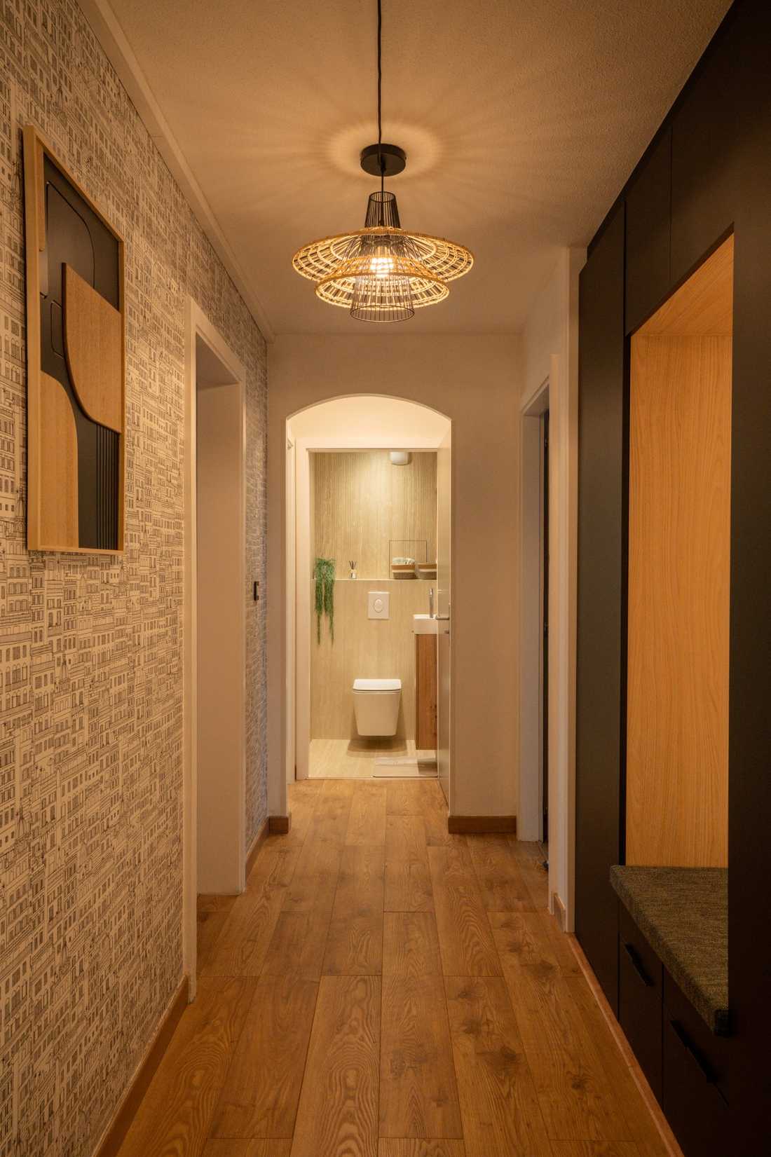 Couloir de l'appartement à Erstein