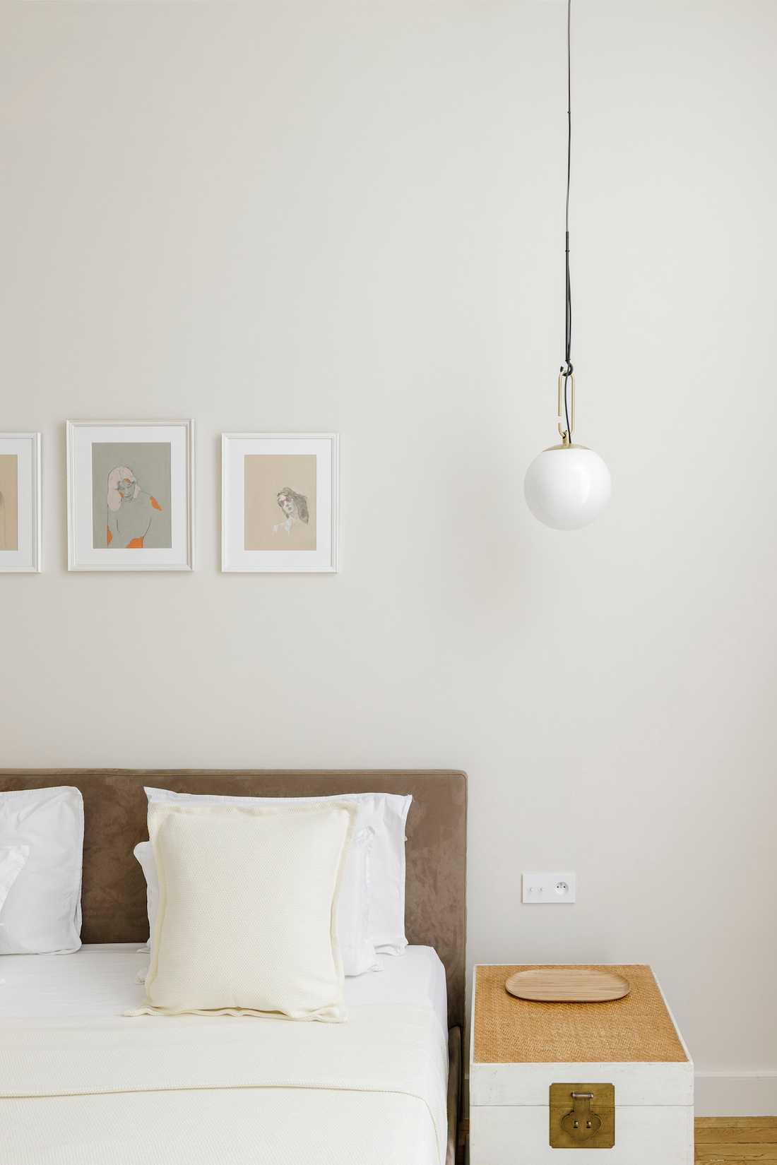 Rénovation complète appartement Art Déco - chambre