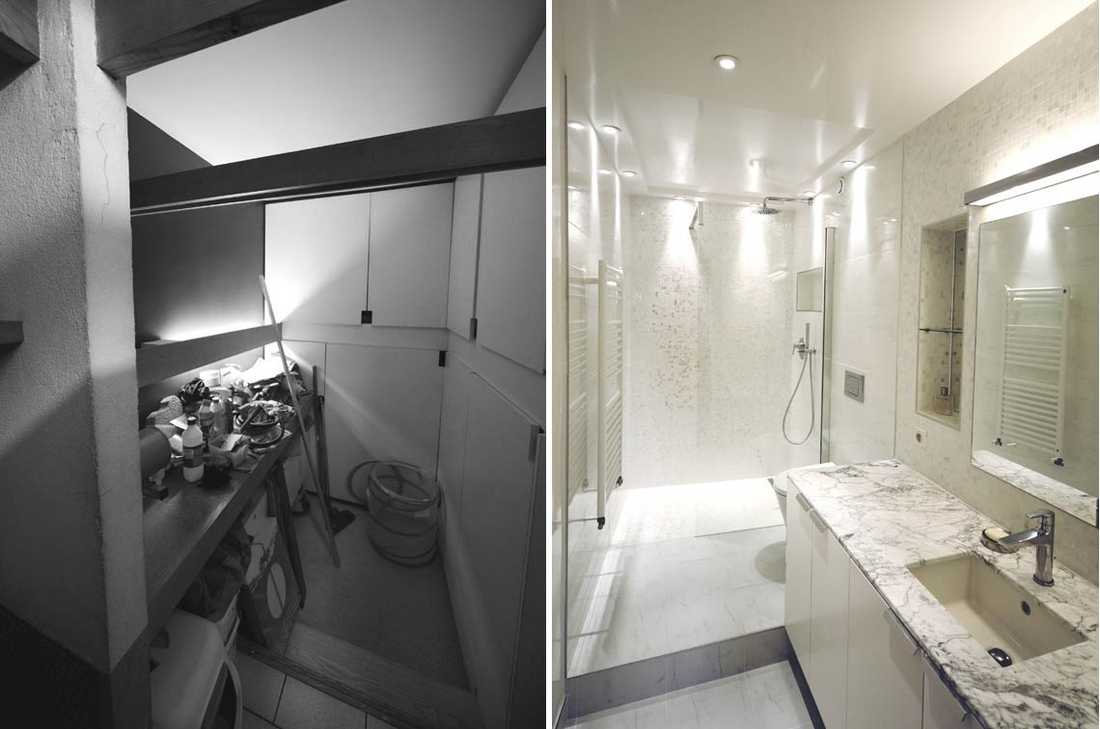 Aménagement d'un appartement atypique par un architecte d'intérieur à Strasbourg