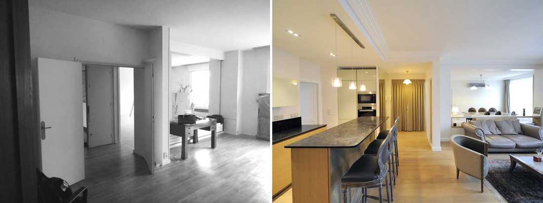 Rénovation d’un bureau en Alsace en appartement d’habitation en Alsace