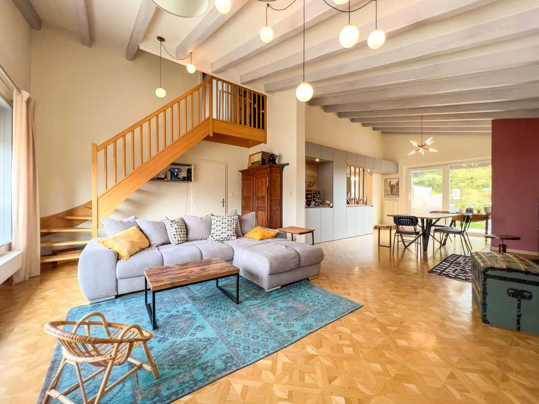 Rénovation d'une maison alsacienne par un architecte d'intérieur
