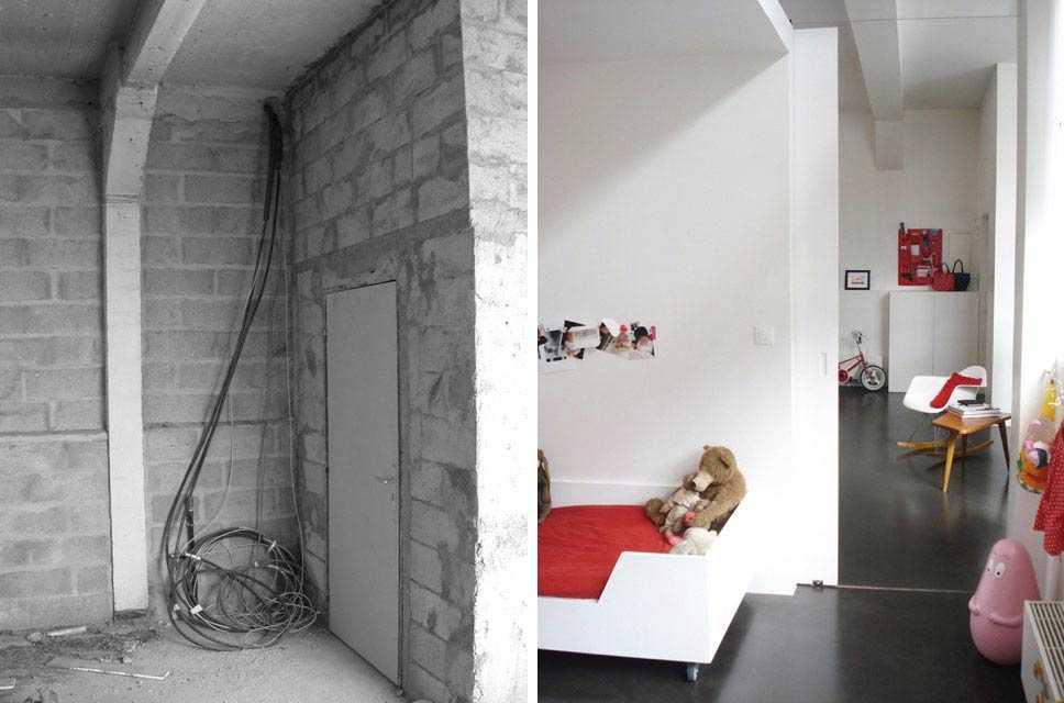 Décoration d’intérieur dans un loft dans le Bas-Rhin