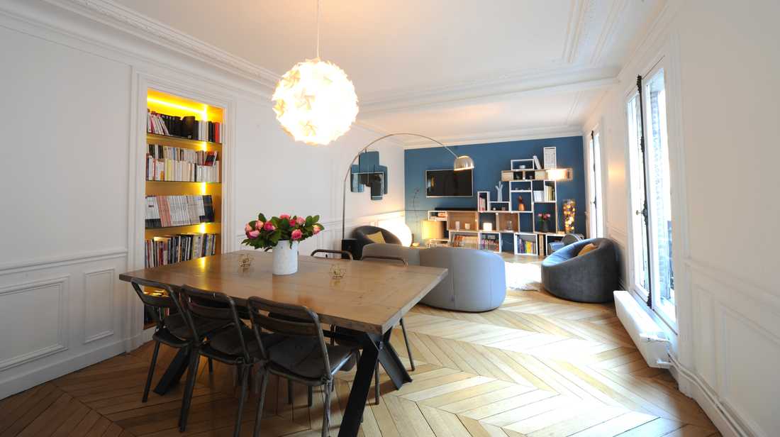 Renovation d'un appartement 4 pièces de 78m2 par un architecte d'intérieur à Strasbourg