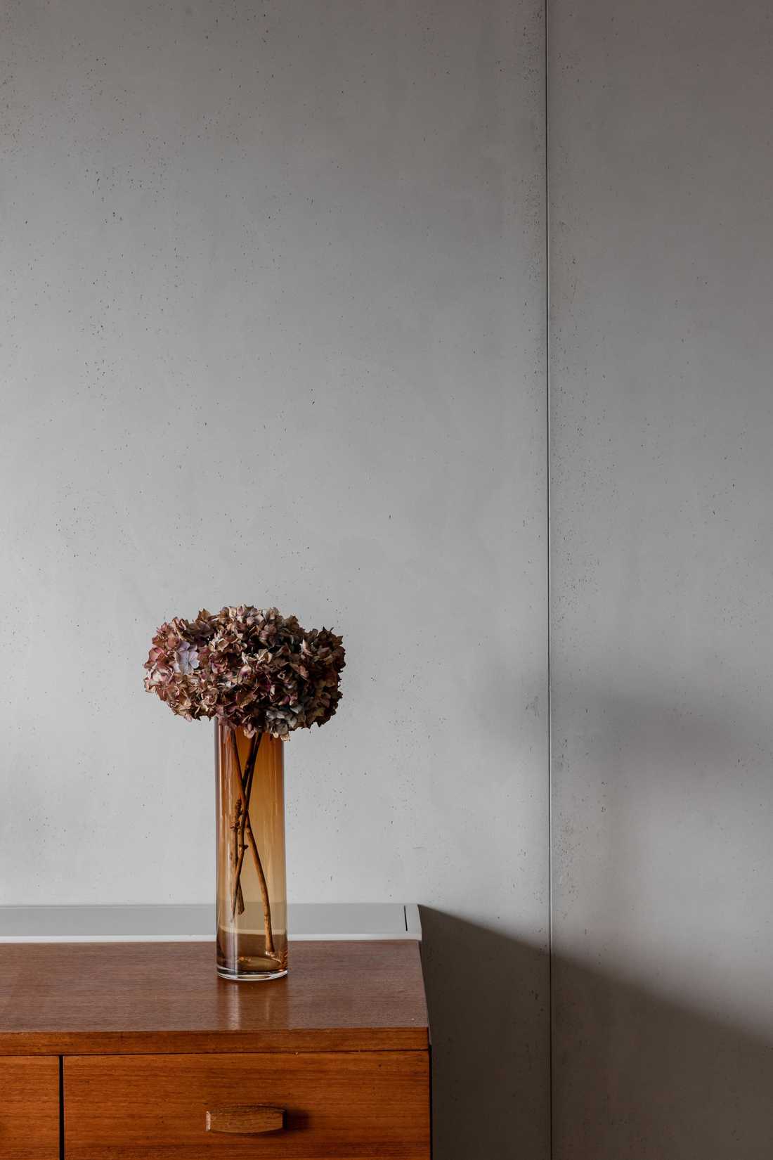 Détail de la décoration d'interieur de l'appartement à Strasbourg