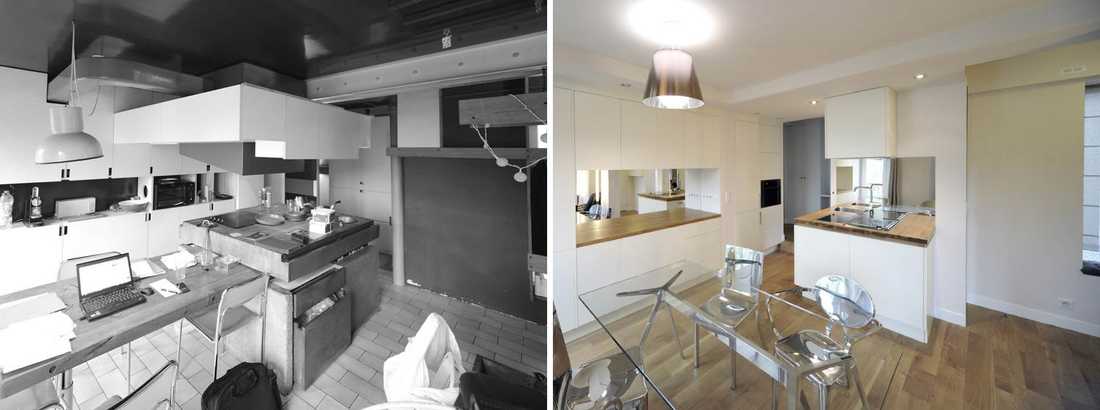 Aménagement d'un appartement atypique par un architecte d'intérieur à Strasbourg